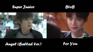 Super Junior (Angel) VS  BtoB (For You)