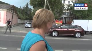 preview picture of video 'пешеходы в Новомихайловском'
