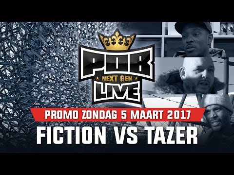 Fiction vs Tazer - Vooruitblik (Promo) Punchoutbattles Live 5 Maart