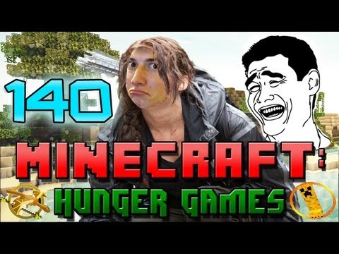 Minecraft: Hunger Games w/Mitch! Game 140 - Laggy Troll Fail