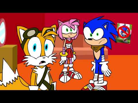 [Sonic Parody] Редизайн Соников (Rus by Mia & Rissy)