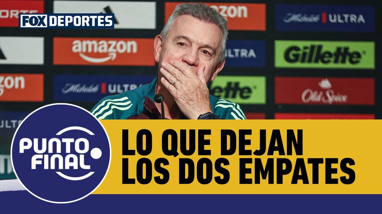 ⚽🇲🇽 SELECCIÓN MEXICANA | ¿Qué nos dejaron los empates de México ante Japón y Corea? | Punto Final
