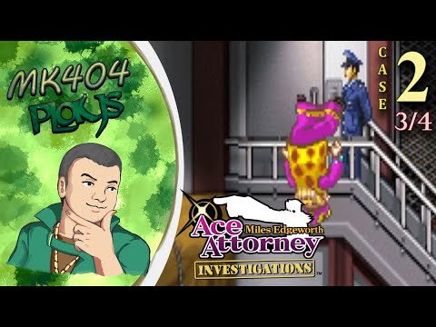 MK404 Plays Ace Attorney Investigations: Miles Edgeworth | Case 2[3/4] - Newton Strikes Again