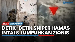 Langsung Terkapar! Sniper Hamas 'Operasi Senyap' Lumpuhkan Zionis, Tank Meledak, Sarang IDF Dijarah
