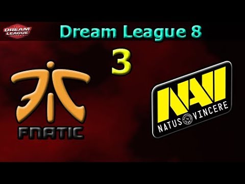 Fnatic vs NaVi Game 3 | LB Round 1 | Main Event | DreamLeague 8