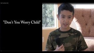 "Don't You Worry Child" - an a capella voice looping cover by jdviolinboy