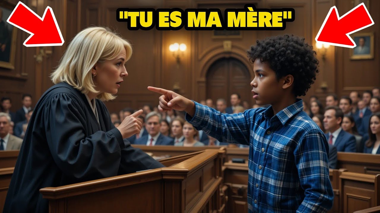 Ce Garçon Noir Choc la Juge : 'Vous Êtes Ma Mère' – Silence Total dans la Salle d'Audience