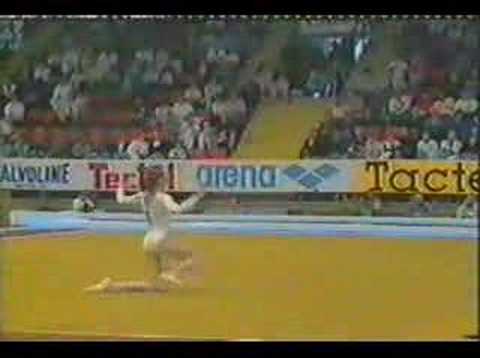 Beata Storczer FX Europeans 1985