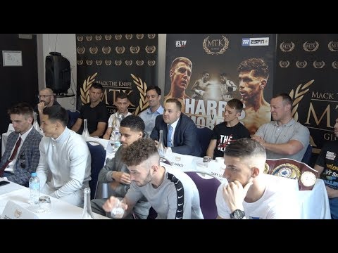 MTK GLOBAL PRESENTS - HARRIS v MORENO / EBU FLYWEIGHT TITLE FIGHT - FULL MTK FIGHT NIGHT PRESSER