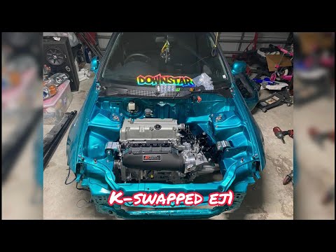 CIVIC IS FINALLY K-SWAPPED