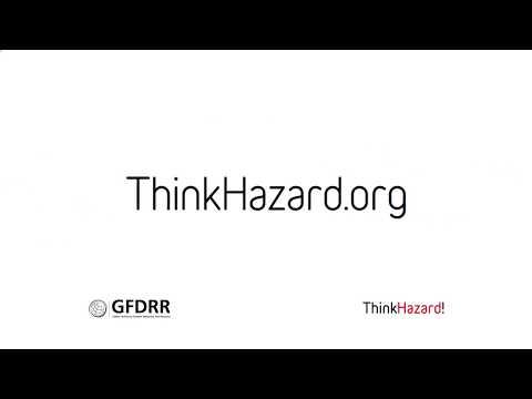 ThinkHazard!: Is your project resilient to natural hazards?
