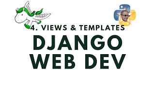 Views and Templates - Django Web Development with Python p.4