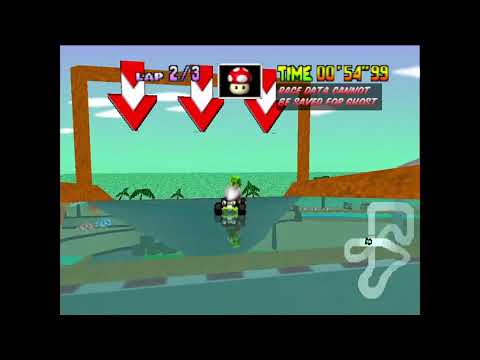 MK64 Amped Up 2.0 Tsumuri Beach Shortcut 3lap 1'40"35