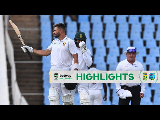 Proteas vs West Indies | 1st Test | Highlights | Day 1 | SuperSport Park, Centurion