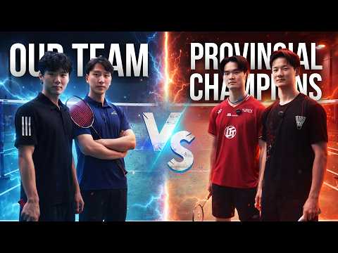 We Played Doubles Against Provincial Champions