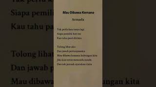 Download lagu Lirik lagu mau dibawa kemana mp3
