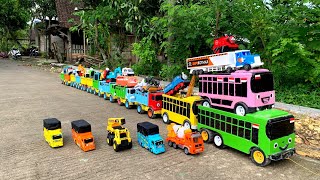 Download lagu WADIDAW !! Mobil Truk Tronton Panjang Bongkar Mainan Mobil Mobilan Truk Molen, Truk Oleng, Excavator mp3