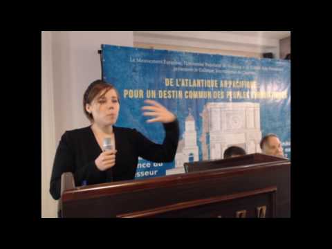 Daria Platonova (Russie) Le Déclin de l'Occident et la résistance de la Nouvelle Europe