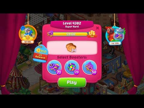 Homescapes🏠: Beat Level 4382~4383 (Android | iOS) - Gameplay Walkthrough