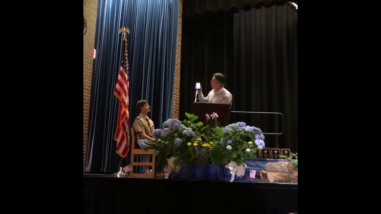 John Finnegan Eagle Speech