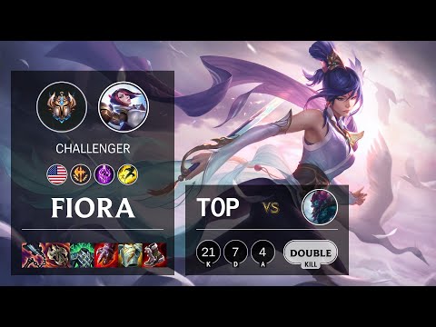 Fiora Top vs Trundle - NA Challenger Patch 11.17