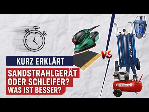 AEROCAP Niederdruckstrahlen im Praxiseinsatz