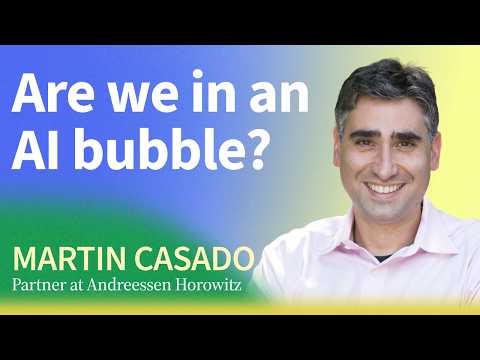 "This feels like 1996": Why a16z's Martin Casado believes the AI boom still has years to run