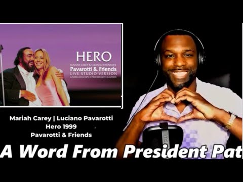 Mariah Carey & Pavarotti - Hero | Pavarotti & Friends 1999 | REACTION VIDEO