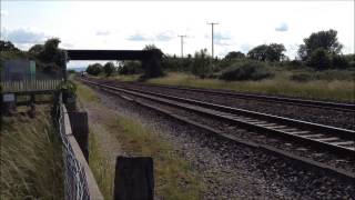 preview picture of video 'FGW High Speed Trains - Cogload Junction - June 2013'