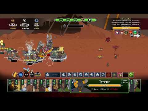 Idle Champions Zorbu , Torogar and Briv Stacking