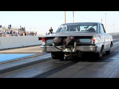 Larry Larson Chevy II 2011 Drag week pass