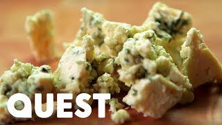 How Blue Cheese Is Made | Food Factory