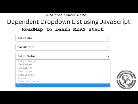 Javascript Dependent Dropdown List Javascript Cascading Dropdown List