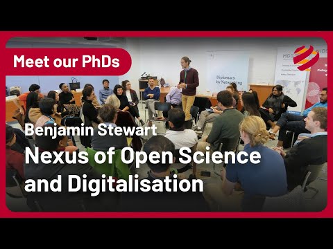 Meet our PhDs at IDOS | Episode 2 | Benjamin Stewart | Nexus of Open Science and Digitalisation