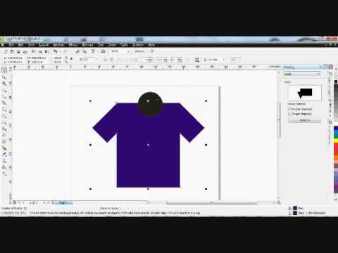Tutorial Corel Draw  Design Baju