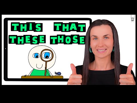 Demonstrative pronouns - accessible and non-boring