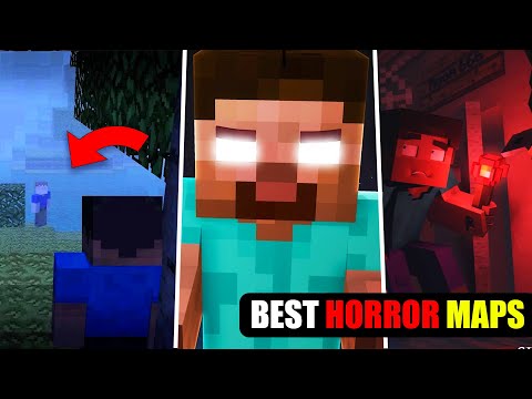 Best Horror Maps In MINECRAFT | IN HINDI #promoted