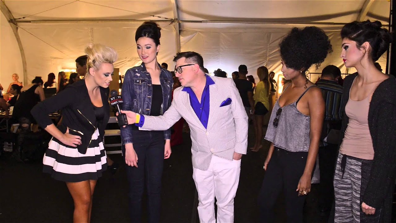 Mar 19 2015 Interview of Jessica Lee, Matilda Shalin , Sara Ishack, Isabella Leon @Style Fashion Wk