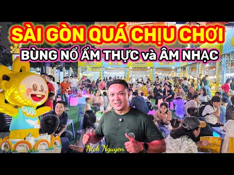 SÀI GÒN LẠI BÙNG NỔ ẨM THỰC VÀ ÂM NHẠC VỚI SUNDATE FESTIVAL VÀ ĐẠI HỘI KEM CELANO || Nick Nguyen