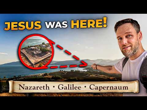 All the places where JESUS walked! Part 1: Nasaret, Sea of Galilee, Capernaum & more