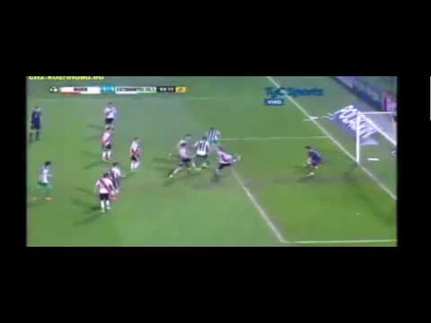 Gol de   Marcelo Mosset - River Plate 1 - 1 Estudiantes (SL) - Copa Argentina