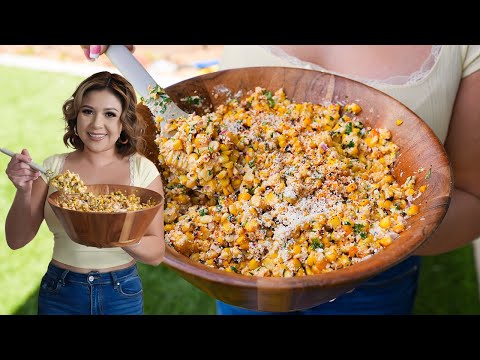 The Perfect ENSALADA DE ELOTE for your next gathering | Mexican Street Corn Salad