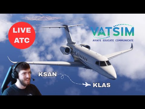 Flying the Citation Longitude on VATSIM – MSFS 2024 with LIVE ATC!