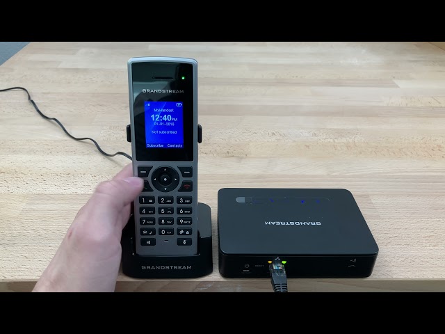 Grandstream DP722 DECT Cordless HD IP Phone video 1 of 2