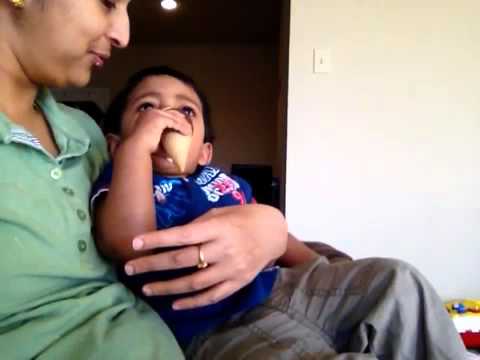 Sachin having icecream