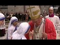 John Paul II Greets And Blesses Mother Teresa Of Calcutta A Few Months Before Her Death