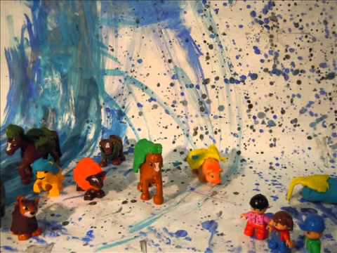 Ateliertag VS Farbengarten: Film ab! - Der verrueckte Weltraumzoo