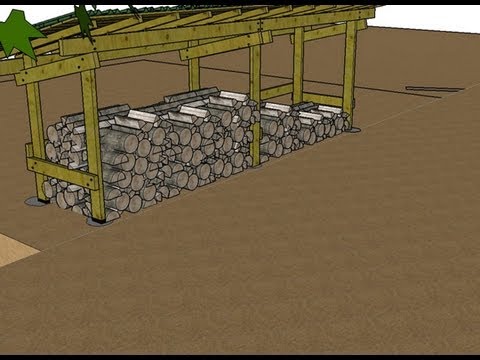 comment construire un abris a bois