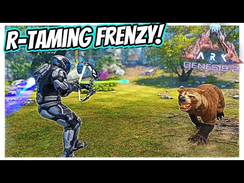 TAMING MAX LEVEL ROCKWELL SNOW OWLS AND ROCKWELL THYLOCOLEOS!! || Ark Genesis 2 Story Ep 227!