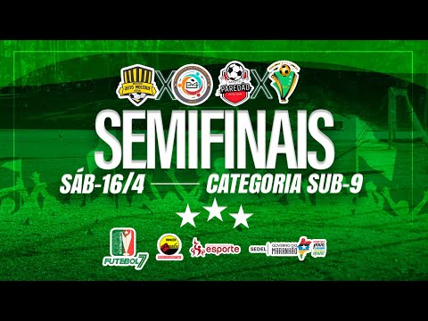 AO VIVO PROJETO PAREDÃO X PROJETO GPV | SEMIFINAL DA COPA INTERBAIRROS SUB-09